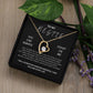 Brilliant Forever Love Necklace for your Very "Best friend"