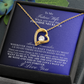Elegant Love Offering for your "Future Wife" Forever Love Necklace