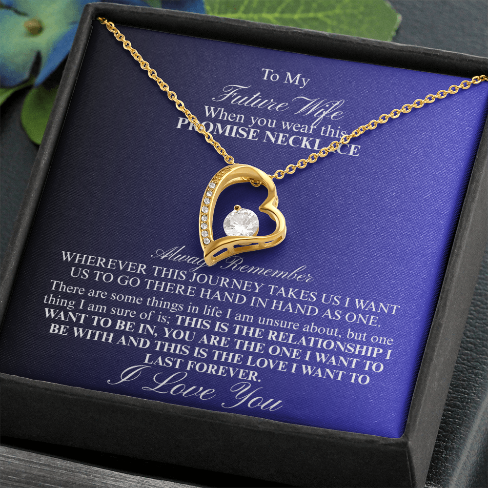Elegant Love Offering for your "Future Wife" Forever Love Necklace