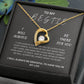 Brilliant Forever Love Necklace for your Very "Best friend"
