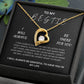 Brilliant Forever Love Necklace for your Very "Best friend"