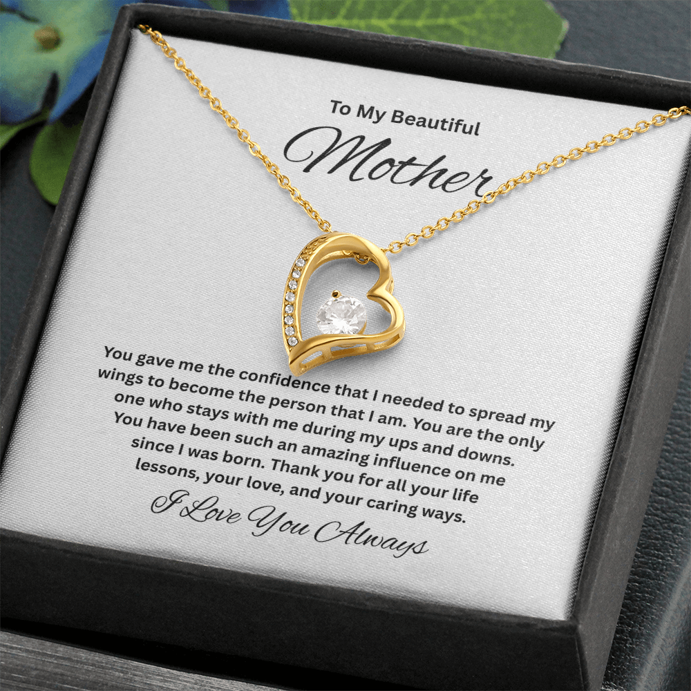 Unforgettable Gift for Mom "To My Beautiful Mother"